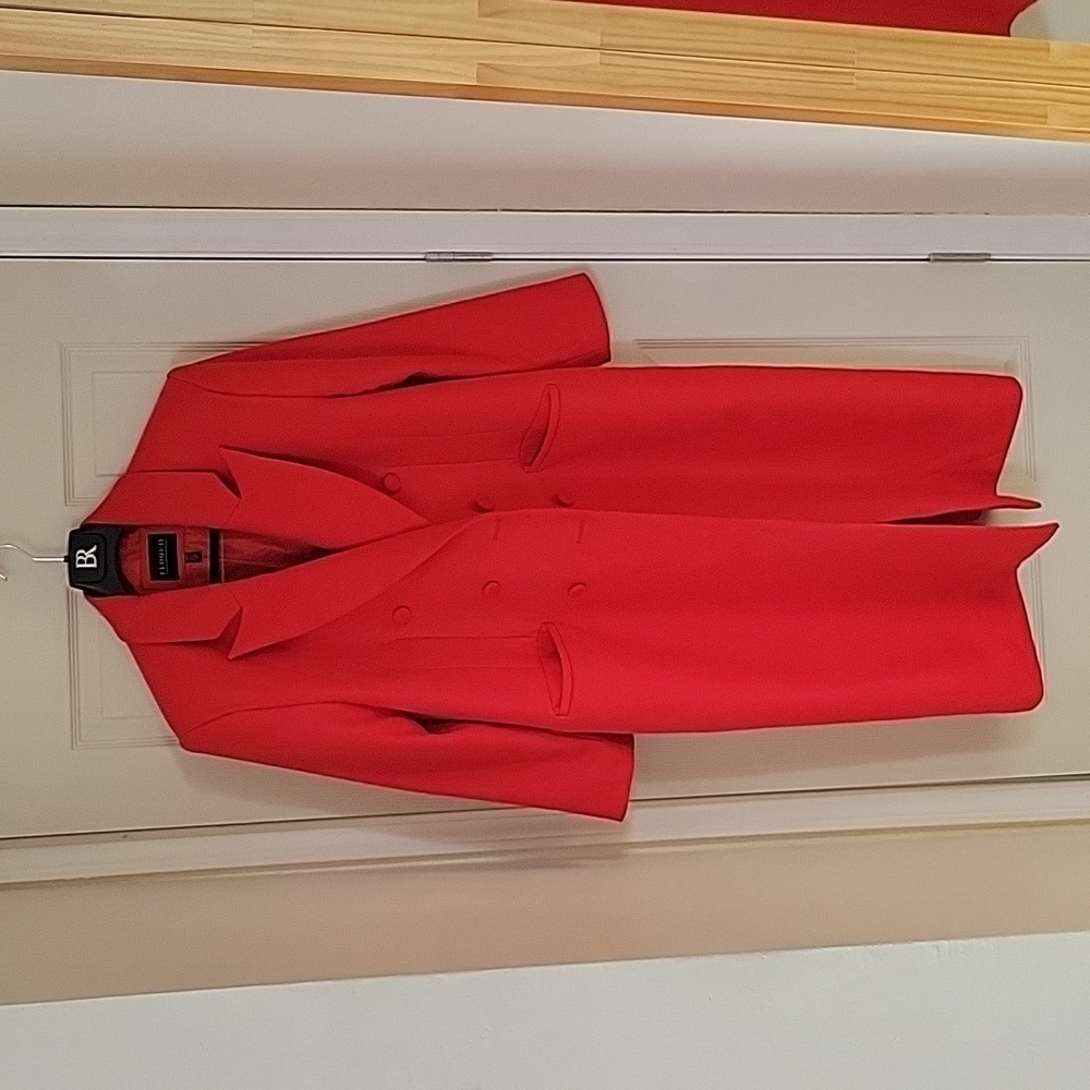 Eloquii Red Hourglass Coat